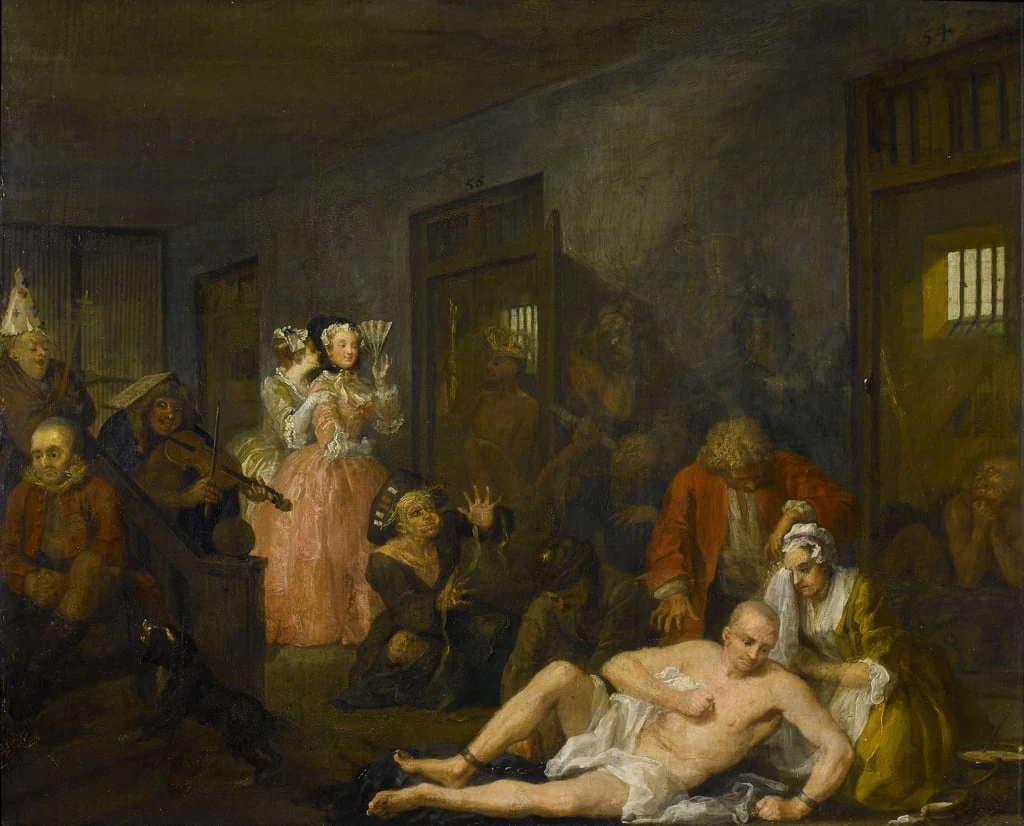 A Rake's Progress VIII - Bedlam, Courtesy of the Trustees of Sir John Soane's Museum, London